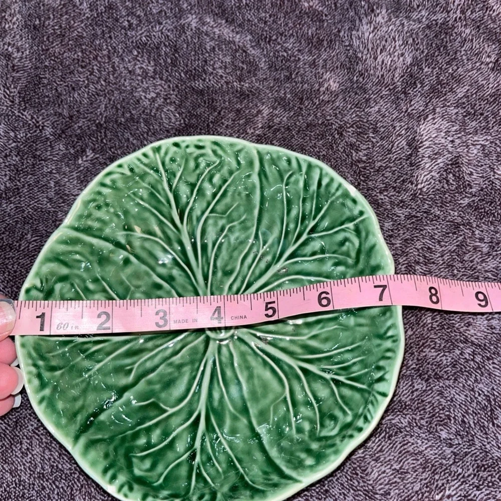 Sur La Table Green Leaf Ceramic Bowl